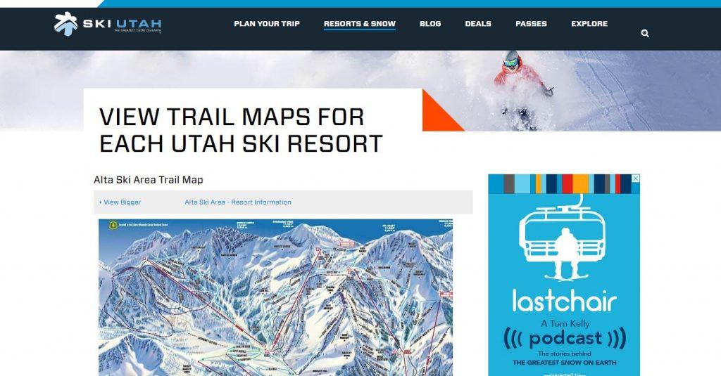  3D Ski Resort Maps